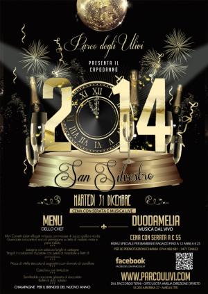 Capodanno al Parco degli Ulivi - Cena e musica live del duodamelia