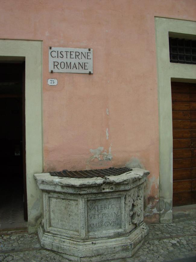 Amelia sotterranea cisterne romane